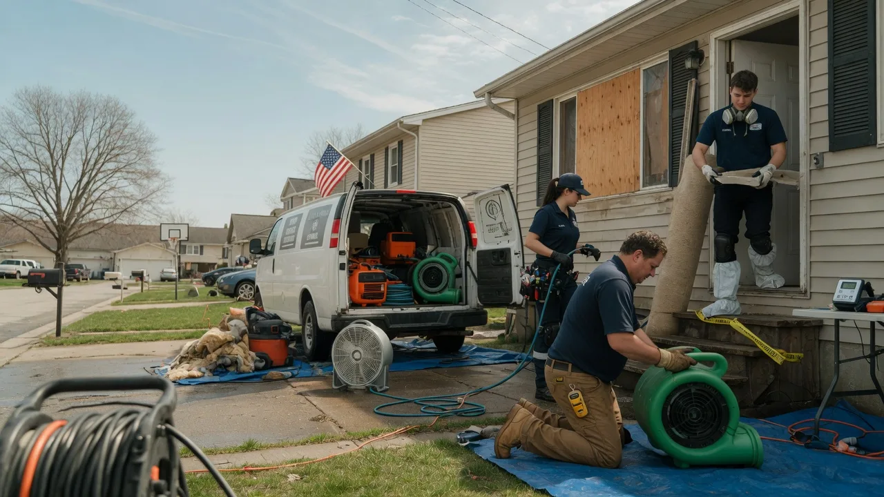 Water Damage Restoration in West Greenwich, RI near me